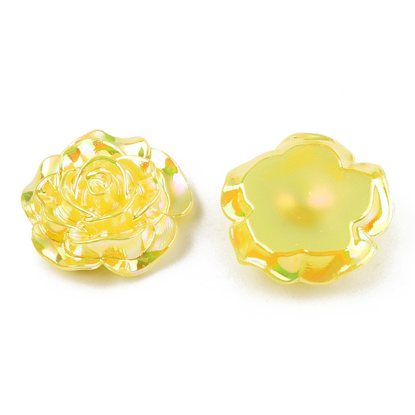 PandaHall Opaque ABS Plastic Cabochons, AB Color Plated, Rose, Yellow, 24x23.5x9mm ABS Plastic Flower Yellow
PandaHall Opaque ABS Plastic Cabochons, AB Color Plated, Rose, Yellow, 24x23.5x9mm ABS Plastic Flower Yellow