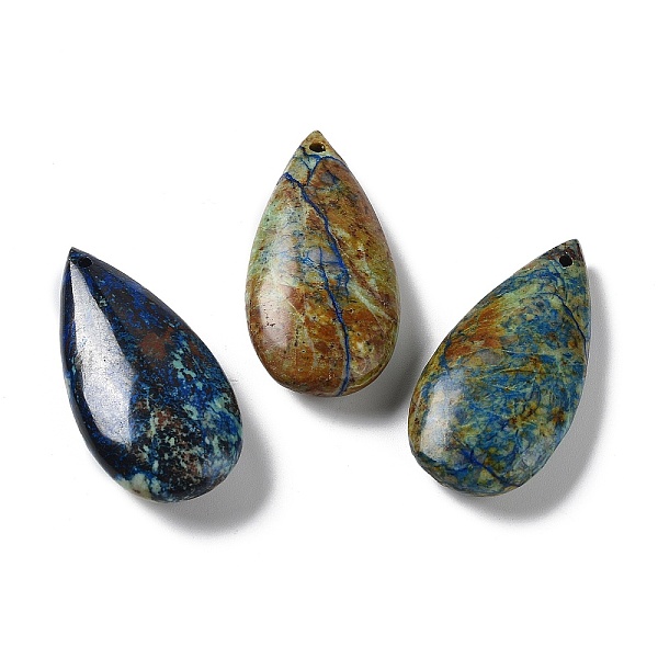 PandaHall Natural Chrysocolla Pendants, Teardrop Charm, 39~39.5x19~19.5x6.5~7mm, Hole: 1.2mm Chrysocolla Teardrop
PandaHall Natural Chrysocolla Pendants, Teardrop Charm, 39~39.5x19~19.5x6.5~7mm, Hole: 1.2mm Chrysocolla Teardrop