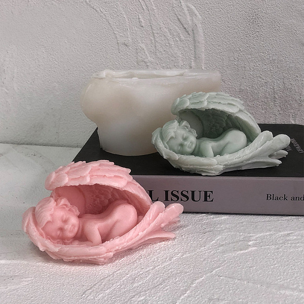 PandaHall Angel Heart Candle Silicone Statue Molds, for Portrait Sculpture Portrait Sculpture Scented Candle Making, White, 13x8x6.5cm...
PandaHall Angel Heart Candle Silicone Statue Molds, for Portrait Sculpture Portrait Sculpture Scented Candle Making, White, 13x8x6.5cm...