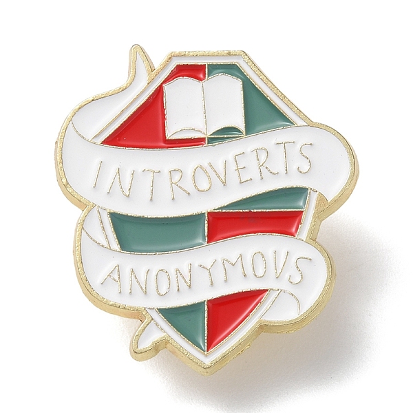 PandaHall Badge with Word Introverts Anonymous Enamel Pins, Golden Zinc Alloy Brooch for Women, White, 31x27x1.5mm Alloy+Enamel Others White
PandaHall Badge with Word Introverts Anonymous Enamel Pins, Golden Zinc Alloy Brooch for Women, White, 31x27x1.5mm Alloy+Enamel Others White