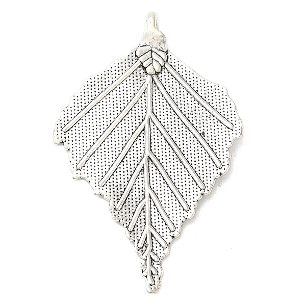PandaHall Tibetan Style Alloy Pendants, Cadmium Free & Lead Free, Leaf, Antique Silver, 70.5x46x2mm, Hole: 3mm Alloy Leaf
PandaHall Tibetan Style Alloy Pendants, Cadmium Free & Lead Free, Leaf, Antique Silver, 70.5x46x2mm, Hole: 3mm Alloy Leaf