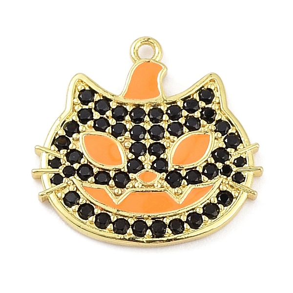 PandaHall Rack Plating Brass Cubic Zirconia Pendants, Lead Free & Cadmium Free, Cat Charm, Real 18K Gold Plated, 19.5x20x1.7mm, Hole: 1.2mm..., Black
PandaHall Rack Plating Brass Cubic Zirconia Pendants, Lead Free & Cadmium Free, Cat Charm, Real 18K Gold Plated, 19.5x20x1.7mm, Hole: 1.2mm..., Black