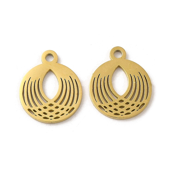 PandaHall Ion Plating(IP) 304 Stainless Steel Charms, Laser Cut, Flat Round Charm, Golden, 14.5x12x1mm, Hole: 1.6mm 304 Stainless Steel Flat...
PandaHall Ion Plating(IP) 304 Stainless Steel Charms, Laser Cut, Flat Round Charm, Golden, 14.5x12x1mm, Hole: 1.6mm 304 Stainless Steel Flat...