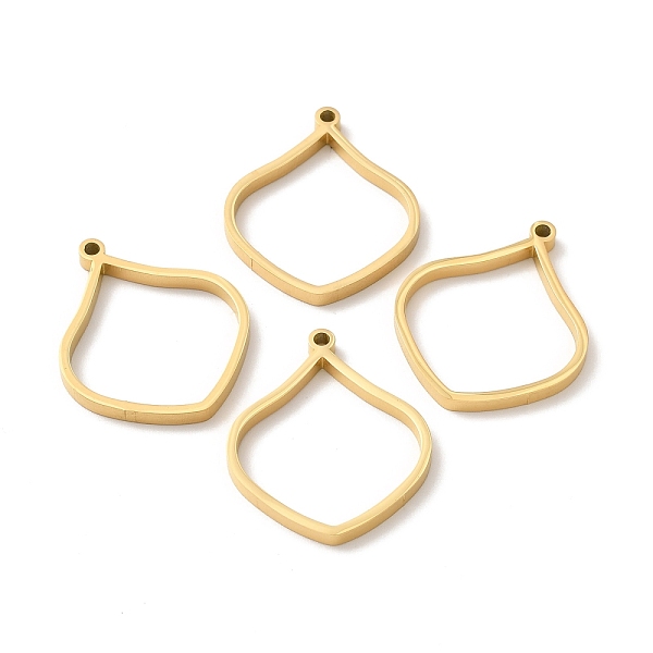 PandaHall Ion Plating(IP) 304 Stainless Steel Open Back Bezel Pendants, For DIY UV Resin, Epoxy Resin, Pressed Flower Jewelry, Flower Petals...
PandaHall Ion Plating(IP) 304 Stainless Steel Open Back Bezel Pendants, For DIY UV Resin, Epoxy Resin, Pressed Flower Jewelry, Flower Petals...