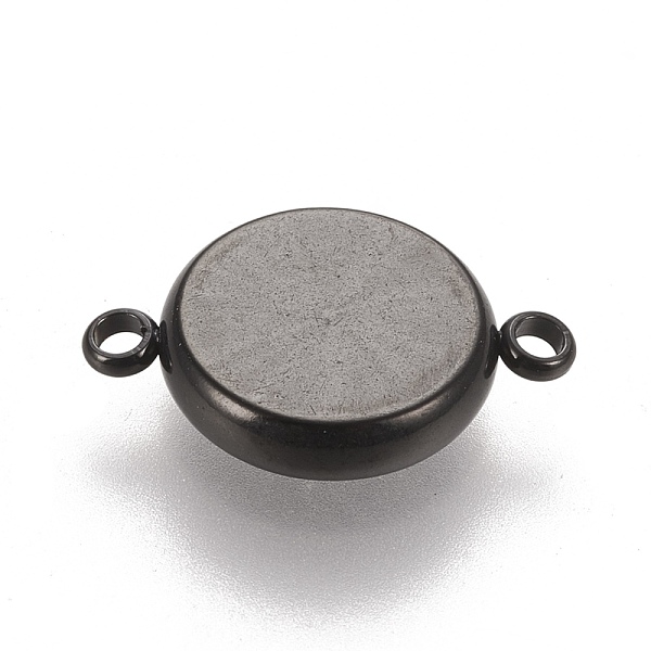 PandaHall 304 Stainless Steel Links Connectors Settings, Plain Edge Bezel Cups, Flat Round, Electrophoresis Black, Tray: 10mm, 18x12.5x3mm...
PandaHall 304 Stainless Steel Links Connectors Settings, Plain Edge Bezel Cups, Flat Round, Electrophoresis Black, Tray: 10mm, 18x12.5x3mm...