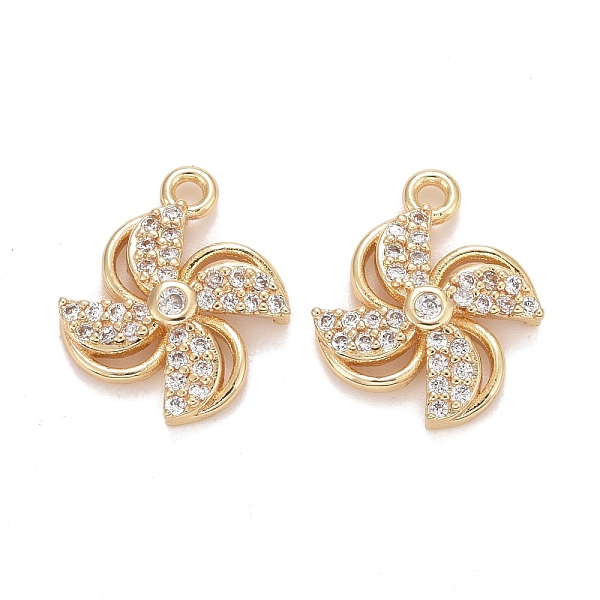 PandaHall Rack Plating Brass Micro Pave Clear Cubic Zirconia Charms, , Long-Lasting Plated, Lead Free & Cadmium Free, Windmill, Light Gold...
PandaHall Rack Plating Brass Micro Pave Clear Cubic Zirconia Charms, , Long-Lasting Plated, Lead Free & Cadmium Free, Windmill, Light Gold...