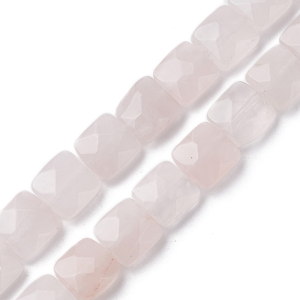 PandaHall Natural Rose Quartz Beads Strands, Faceted Square, 10x10x5mm, Hole: 1.2mm, about 20pcs/strand, 7.95''(20.2cm) Rose Quartz Square
PandaHall Natural Rose Quartz Beads Strands, Faceted Square, 10x10x5mm, Hole: 1.2mm, about 20pcs/strand, 7.95''(20.2cm) Rose Quartz Square