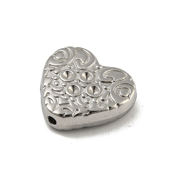 PandaHall 304 Stainless Steel Beads Rhinestone Settings, Heart, Stainless Steel Color, 13.5x14.5x4.5mm, Hole: 1.2mm, Fit for 1.4mm...
PandaHall 304 Stainless Steel Beads Rhinestone Settings, Heart, Stainless Steel Color, 13.5x14.5x4.5mm, Hole: 1.2mm, Fit for 1.4mm...