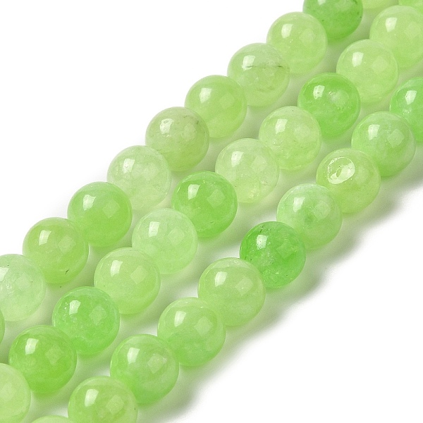 PandaHall Natural Dyed White Jade Beads Strands, Round, Pale Green, 8.5mm, Hole: 0.8mm, about 45~46pcs/strand, 14.69''~15.04''(37.3~38.2cm)...
PandaHall Natural Dyed White Jade Beads Strands, Round, Pale Green, 8.5mm, Hole: 0.8mm, about 45~46pcs/strand, 14.69''~15.04''(37.3~38.2cm)...
