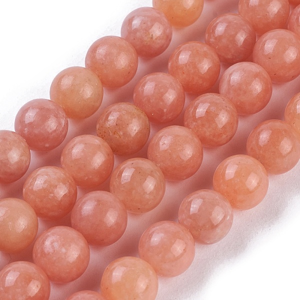PandaHall Natural Peach Calcite Beads Strands, Round, 10mm, Hole: 1mm, about 38~40pcs/strand, 15.3 inch~15.75 inch(39~40cm) Calcite Round..., Red
PandaHall Natural Peach Calcite Beads Strands, Round, 10mm, Hole: 1mm, about 38~40pcs/strand, 15.3 inch~15.75 inch(39~40cm) Calcite Round..., Red