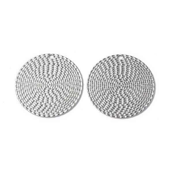 PandaHall 304 Stainless Steel Pendants, Flat Round Charm, Stainless Steel Color, 29.5x1mm, Hole: 1.8mm 304 Stainless Steel Flat Round
PandaHall 304 Stainless Steel Pendants, Flat Round Charm, Stainless Steel Color, 29.5x1mm, Hole: 1.8mm 304 Stainless Steel Flat Round