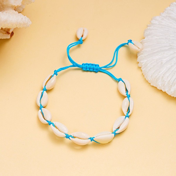PandaHall Bohemian Shell Braided Bead Bracelets, Adjustable Summer Beach Vacation Bracelets for Women Shell
PandaHall Bohemian Shell Braided Bead Bracelets, Adjustable Summer Beach Vacation Bracelets for Women Shell