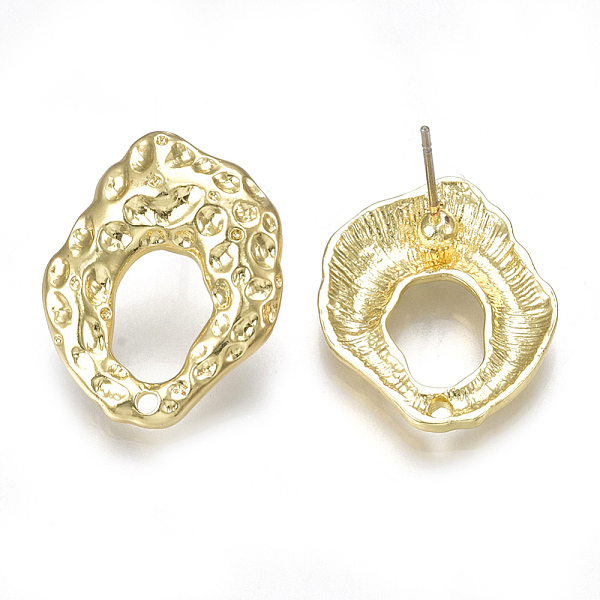 PandaHall Alloy Stud Earring Findings, with Loop, Steel Pins, Light Gold, 22x18mm, Hole: 1.4mm, Pin: 0.7mm Alloy Others
PandaHall Alloy Stud Earring Findings, with Loop, Steel Pins, Light Gold, 22x18mm, Hole: 1.4mm, Pin: 0.7mm Alloy Others