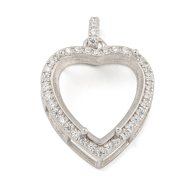 PandaHall 925 Sterling Silver Pendant Cabochon Settings, Prong Settings, with Cubic Zirconia, Rhinestone Claw Settings, Prong Settings...
PandaHall 925 Sterling Silver Pendant Cabochon Settings, Prong Settings, with Cubic Zirconia, Rhinestone Claw Settings, Prong Settings...