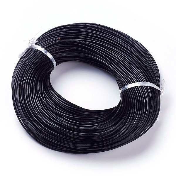 PandaHall Cowhide Leather Cord, Genuine Leather Strip Cord Braiding String, Black, about 2.0mm thick Cowhide Round Black
PandaHall Cowhide Leather Cord, Genuine Leather Strip Cord Braiding String, Black, about 2.0mm thick Cowhide Round Black