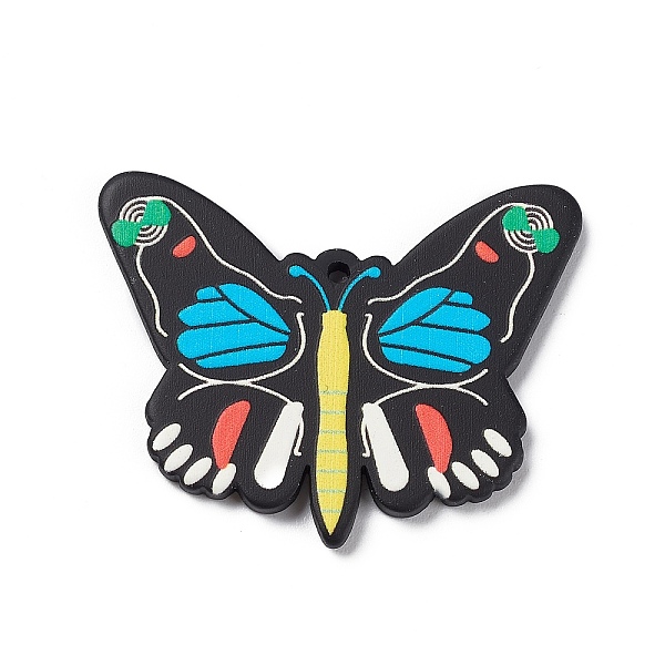 PandaHall Opaque Resin Pendants, Butterfly Charms, Light Sky Blue, 30.5x39x2.5mm, Hole: 1.5mm Resin Butterfly
PandaHall Opaque Resin Pendants, Butterfly Charms, Light Sky Blue, 30.5x39x2.5mm, Hole: 1.5mm Resin Butterfly