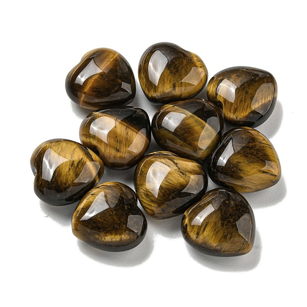 PandaHall Natural Tiger Eye Beads, Half Drilled, Heart, 15.5x15.5x8mm, Hole: 1mm Tiger Eye Heart
PandaHall Natural Tiger Eye Beads, Half Drilled, Heart, 15.5x15.5x8mm, Hole: 1mm Tiger Eye Heart