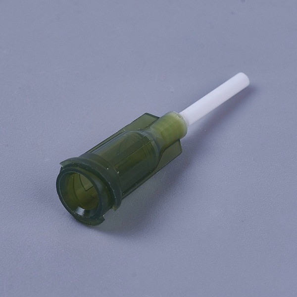 PandaHall Plastic Fluid Precision Blunt Needle Dispense Tips, Olive, 30x7.5mm, Pin: 1.5mm, Inner Diameter: 4.5mm Plastic Green
PandaHall Plastic Fluid Precision Blunt Needle Dispense Tips, Olive, 30x7.5mm, Pin: 1.5mm, Inner Diameter: 4.5mm Plastic Green
