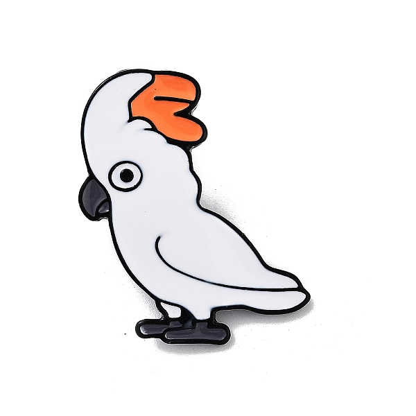 PandaHall Parrot Alloy Enamel Brooches, Black Enamel Pin, White, 32.5x28x2mm Alloy+Enamel Parrot White
PandaHall Parrot Alloy Enamel Brooches, Black Enamel Pin, White, 32.5x28x2mm Alloy+Enamel Parrot White