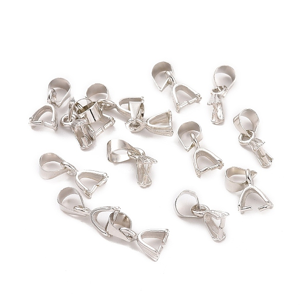 PandaHall Iron Ice Pick Pinch Bails, Platinum, 8.5mm, Hole: 3x4mm, Pin: 0.8mm Iron
PandaHall Iron Ice Pick Pinch Bails, Platinum, 8.5mm, Hole: 3x4mm, Pin: 0.8mm Iron