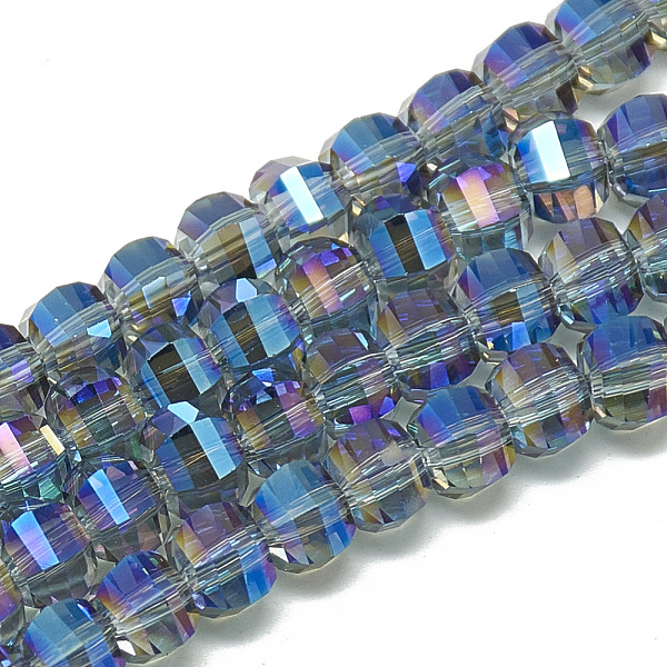 PandaHall Electroplate Glass Beads Strands, Rainbow Plated, Faceted, Round, Dodger Blue, 6x5x5mm, Hole: 1mm, about 95~96pcs/strand, 17.20...
PandaHall Electroplate Glass Beads Strands, Rainbow Plated, Faceted, Round, Dodger Blue, 6x5x5mm, Hole: 1mm, about 95~96pcs/strand, 17.20...