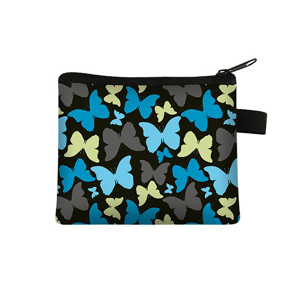 PandaHall Butterfly Pattern Polyester Clutch Bags, Change Purse with Zipper & Key Ring, for Women, Rectangle, Dark Cyan, 13.5x11cm Polyester...
PandaHall Butterfly Pattern Polyester Clutch Bags, Change Purse with Zipper & Key Ring, for Women, Rectangle, Dark Cyan, 13.5x11cm Polyester...