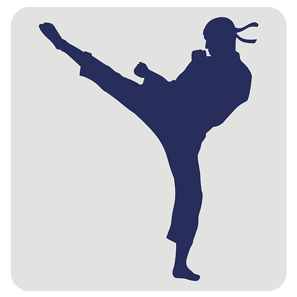 PandaHall FINGERINSPIRE Karate Stencil 30x30cm, Sport Man Pattern Martial Arts Action DIY Painting Stencils, Reusable Large Stencils for..., White
PandaHall FINGERINSPIRE Karate Stencil 30x30cm, Sport Man Pattern Martial Arts Action DIY Painting Stencils, Reusable Large Stencils for..., White