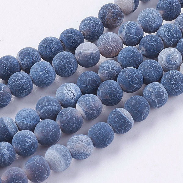 PandaHall Natural Weathered Agate Beads Strands, Dyed, Frosted, Round, Black, 6mm, Hole: 1mm, about 64pcs/strand, 14.6 inch Weathered Agate...
PandaHall Natural Weathered Agate Beads Strands, Dyed, Frosted, Round, Black, 6mm, Hole: 1mm, about 64pcs/strand, 14.6 inch Weathered Agate...