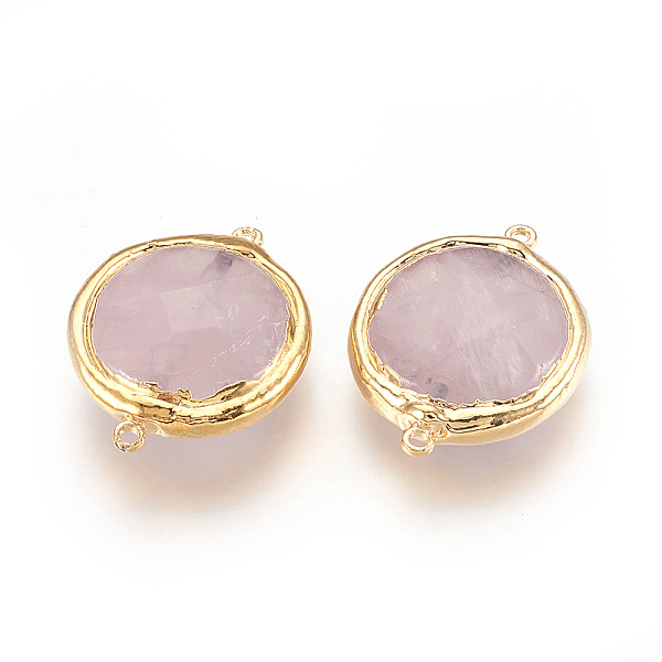 PandaHall Natural Rose Quartz Links connectors, with Brass Findings, Flat Round, Golden, 23x18x6.5~7mm, Hole: 1mm Rose Quartz Flat Round
PandaHall Natural Rose Quartz Links connectors, with Brass Findings, Flat Round, Golden, 23x18x6.5~7mm, Hole: 1mm Rose Quartz Flat Round