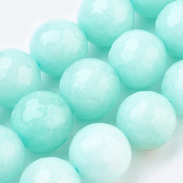 PandaHall Natural Malaysia Jade Beads Strands, Dyed, Faceted, Round, Aquamarine, 6mm, Hole: 1mm, about 66pcs/strand, 14.9 inch Malaysia Jade..., Green
PandaHall Natural Malaysia Jade Beads Strands, Dyed, Faceted, Round, Aquamarine, 6mm, Hole: 1mm, about 66pcs/strand, 14.9 inch Malaysia Jade..., Green