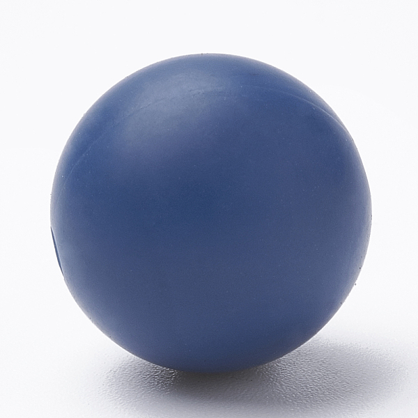 PandaHall Food Grade Eco-Friendly Silicone Beads, Round, Marine Blue, 8~10mm, Hole: 1~2mm Silicone Round Blue
PandaHall Food Grade Eco-Friendly Silicone Beads, Round, Marine Blue, 8~10mm, Hole: 1~2mm Silicone Round Blue