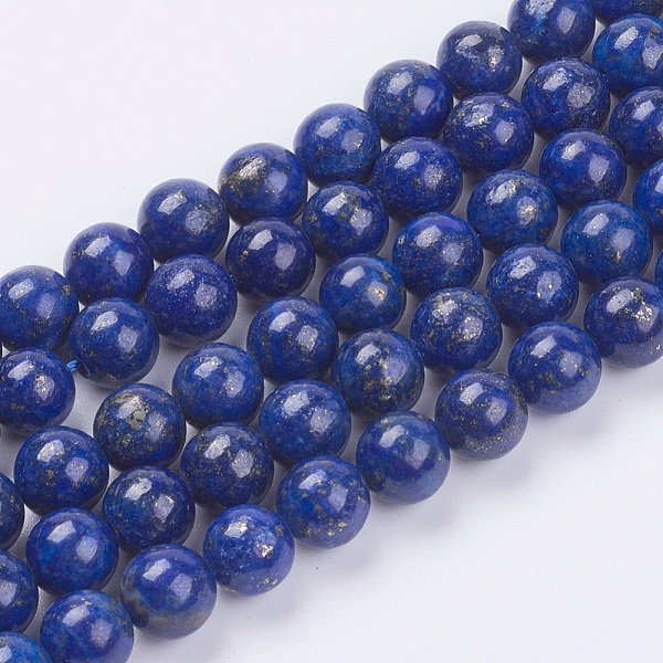 PandaHall Natural Lapis Lazuli(Filled Color Glue) Beads Strands, Grade AA, Round, 8mm, Hole: 0.8mm, about 49pcs/strand, 15.3 inch Lapis...
PandaHall Natural Lapis Lazuli(Filled Color Glue) Beads Strands, Grade AA, Round, 8mm, Hole: 0.8mm, about 49pcs/strand, 15.3 inch Lapis...