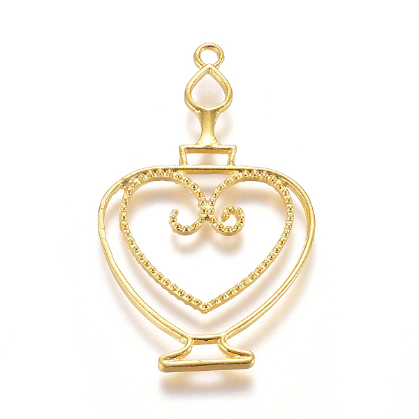 PandaHall Alloy Open Back Bezel Big Pendants, For DIY UV Resin, Epoxy Resin, Pressed Flower Jewelry, Perfume Bottle, Golden, 52x31x2.5mm...
PandaHall Alloy Open Back Bezel Big Pendants, For DIY UV Resin, Epoxy Resin, Pressed Flower Jewelry, Perfume Bottle, Golden, 52x31x2.5mm...