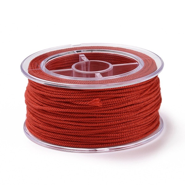 PandaHall Macrame Cotton Cord, Braided Rope, with Plastic Reel, for Wall Hanging, Crafts, Gift Wrapping, FireBrick, 1.2mm, about 26.25 Yards..., Red
PandaHall Macrame Cotton Cord, Braided Rope, with Plastic Reel, for Wall Hanging, Crafts, Gift Wrapping, FireBrick, 1.2mm, about 26.25 Yards..., Red