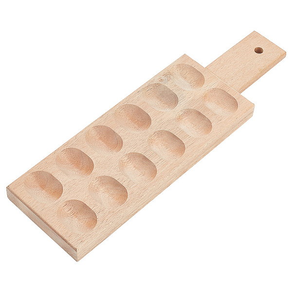 PandaHall Rectangle Wooden 12 Egg Holes Storage Tray, Rustic Wooden Egg Holder, Usable in Kitchen Refrigerator, Countertop, Tan..., Orange
PandaHall Rectangle Wooden 12 Egg Holes Storage Tray, Rustic Wooden Egg Holder, Usable in Kitchen Refrigerator, Countertop, Tan..., Orange