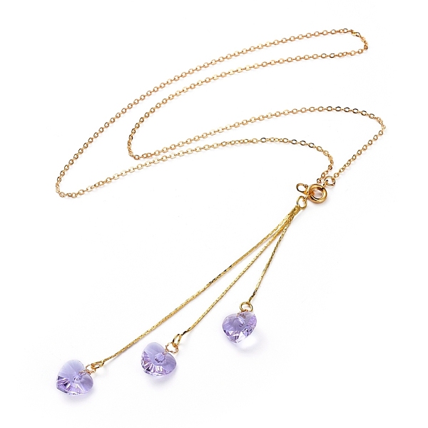PandaHall Pendant Necklaces, with Romantic Valentines Ideas Glass Charms, Copper Wire, Brass Cable Chain Necklace Marking and Cardano Chains..., Purple
PandaHall Pendant Necklaces, with Romantic Valentines Ideas Glass Charms, Copper Wire, Brass Cable Chain Necklace Marking and Cardano Chains..., Purple