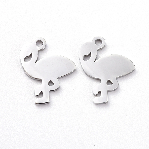 PandaHall 304 Stainless Steel Charms, Manual Polishing, Flamingo, Stainless Steel Color, 12x10x1mm, Hole: 1mm 304 Stainless Steel Other...
PandaHall 304 Stainless Steel Charms, Manual Polishing, Flamingo, Stainless Steel Color, 12x10x1mm, Hole: 1mm 304 Stainless Steel Other...