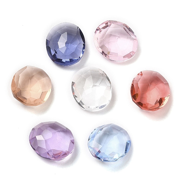 PandaHall Pointed Back Glass Rhinestone Cabochons, Faceted, Oval, Mixed Color, 14x12x6~6.5mm Glass Rhinestone Oval Multicolor
PandaHall Pointed Back Glass Rhinestone Cabochons, Faceted, Oval, Mixed Color, 14x12x6~6.5mm Glass Rhinestone Oval Multicolor