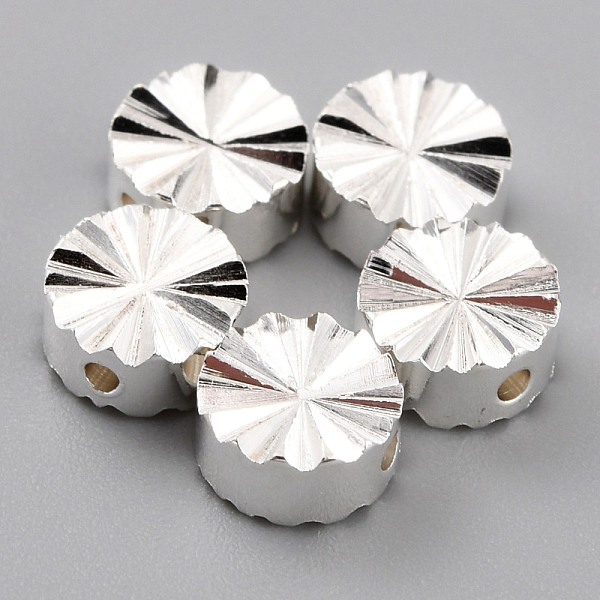 PandaHall Brass Beads, Long-Lasting Plated, Flat Round, 925 Sterling Silver Plated, 6x3mm, Hole: 1.2mm Brass Flat Round
PandaHall Brass Beads, Long-Lasting Plated, Flat Round, 925 Sterling Silver Plated, 6x3mm, Hole: 1.2mm Brass Flat Round
