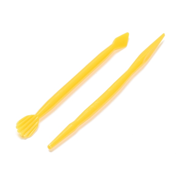 PandaHall 14Pcs Plastic Double Heads Modeling Clay Sculpting Tools Set, for Children DIY Pottery Clay Craft Supplies, Gold, 11~14x0.5~1.1cm...
PandaHall 14Pcs Plastic Double Heads Modeling Clay Sculpting Tools Set, for Children DIY Pottery Clay Craft Supplies, Gold, 11~14x0.5~1.1cm...