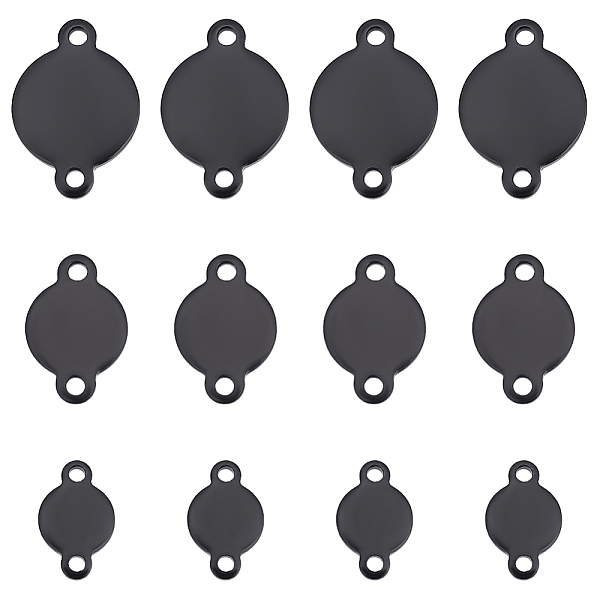 PandaHall UNICRAFTALE 48pcs 3 Sizes Black Flat Round Connector Charms Stainless Steel Link Charms Blank Tag Link Connectors for Jewelry...
PandaHall UNICRAFTALE 48pcs 3 Sizes Black Flat Round Connector Charms Stainless Steel Link Charms Blank Tag Link Connectors for Jewelry...