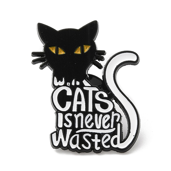 PandaHall Cat with Word Enamel Pins, Electrophoresis Black Alloy Badge for Backpack Clothes, White, 29x23x1.5mm Alloy+Enamel Cat Shape White
PandaHall Cat with Word Enamel Pins, Electrophoresis Black Alloy Badge for Backpack Clothes, White, 29x23x1.5mm Alloy+Enamel Cat Shape White