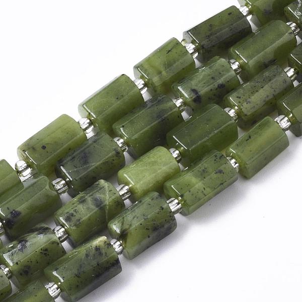 PandaHall Natural Canadian Jade Beads Strands, Faceted, Column, 8~11x6~8x5~7mm, Hole: 1mm, about 15~17pcs/strand, 7.28~7.48 inch Other Jade...
PandaHall Natural Canadian Jade Beads Strands, Faceted, Column, 8~11x6~8x5~7mm, Hole: 1mm, about 15~17pcs/strand, 7.28~7.48 inch Other Jade...