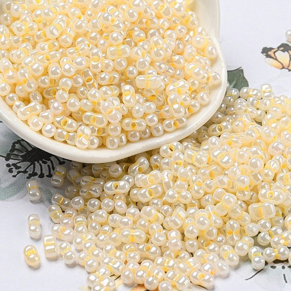 PandaHall Glass Seed Beads, Opaque Colours Luster, Peanut, Moccasin, 6x3x3mm, Hole: 1.2mm, about 4000pcs/pound Glass Peanut Orange
PandaHall Glass Seed Beads, Opaque Colours Luster, Peanut, Moccasin, 6x3x3mm, Hole: 1.2mm, about 4000pcs/pound Glass Peanut Orange