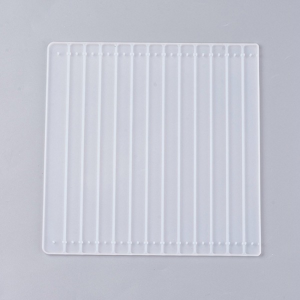 PandaHall Silicone Molds, Resin Casting Molds, For UV Resin, Epoxy Resin Jewelry Making, Bamboo Slip, White, 200x200x5mm, Inner Size...
PandaHall Silicone Molds, Resin Casting Molds, For UV Resin, Epoxy Resin Jewelry Making, Bamboo Slip, White, 200x200x5mm, Inner Size...