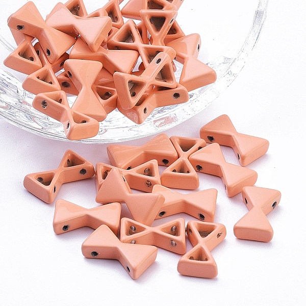 PandaHall Spray Painted Alloy Multi-Strand Links, For Tile Elastic Bracelets Making, Bowknot, Sandy Brown, 13x8x3.5mm, Hole: 1mm Alloy...
PandaHall Spray Painted Alloy Multi-Strand Links, For Tile Elastic Bracelets Making, Bowknot, Sandy Brown, 13x8x3.5mm, Hole: 1mm Alloy...