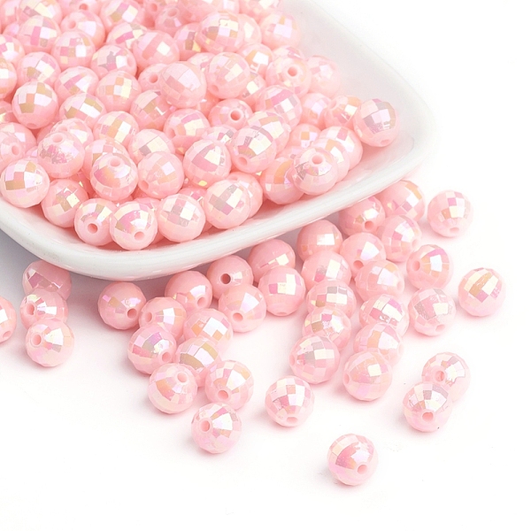 PandaHall Plating Eco-Friendly Poly Styrene Acrylic Beads, AB Color, Faceted Round, Pink, 8mm, Hole: 1mm, about 2000pcs/500g Acrylic Round...
PandaHall Plating Eco-Friendly Poly Styrene Acrylic Beads, AB Color, Faceted Round, Pink, 8mm, Hole: 1mm, about 2000pcs/500g Acrylic Round...