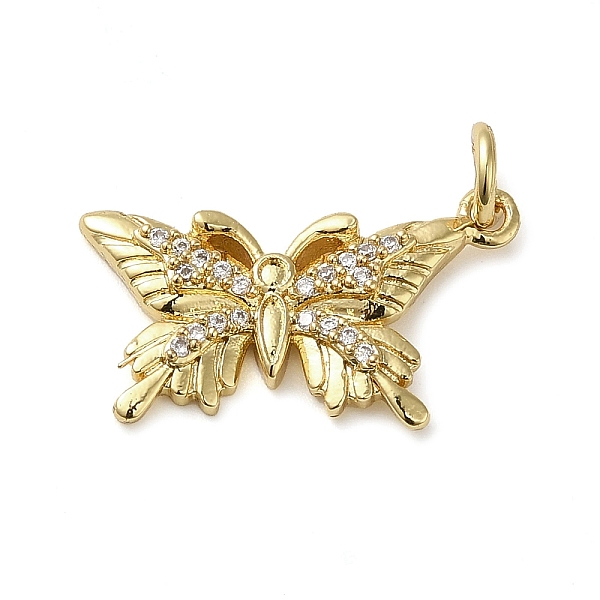 PandaHall Brass Micro Pave Clear Cubic Zirconia Pendants, Butterfly, Real 18K Gold Plated, 12.5x21.5x3mm Brass+Cubic Zirconia Butterfly...
PandaHall Brass Micro Pave Clear Cubic Zirconia Pendants, Butterfly, Real 18K Gold Plated, 12.5x21.5x3mm Brass+Cubic Zirconia Butterfly...
