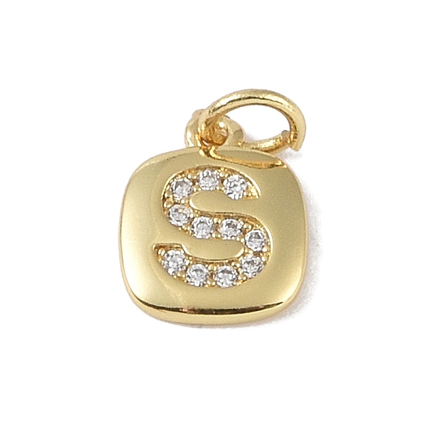 PandaHall Rack Plating Brass Micro Pave CLear Cubic Zirconia Charms, with Jump Rings, Cadmium Free & Lead Free, Long-Lasting Plated, Real...
PandaHall Rack Plating Brass Micro Pave CLear Cubic Zirconia Charms, with Jump Rings, Cadmium Free & Lead Free, Long-Lasting Plated, Real...