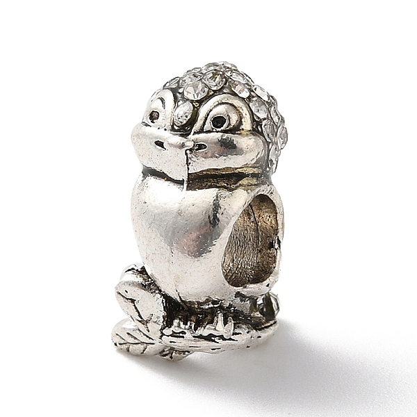 PandaHall Alloy Rhinestone European Beads, Large Hole Beads, Owl, Antique Silver, 15x8x10.5mm, Hole: 4.5mm Alloy+Rhinestone Owl
PandaHall Alloy Rhinestone European Beads, Large Hole Beads, Owl, Antique Silver, 15x8x10.5mm, Hole: 4.5mm Alloy+Rhinestone Owl
